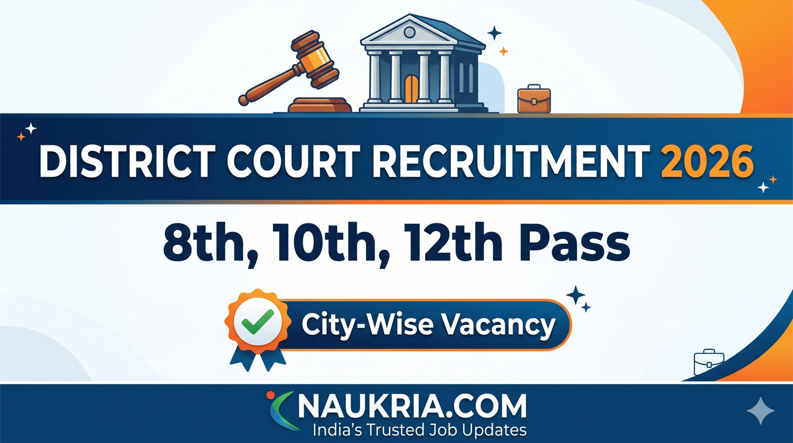 District Court Recruitment 2026: Apply Online for Peon, Process Server & Stenographer Posts